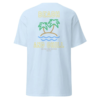 Camiseta bordada Playa y relax