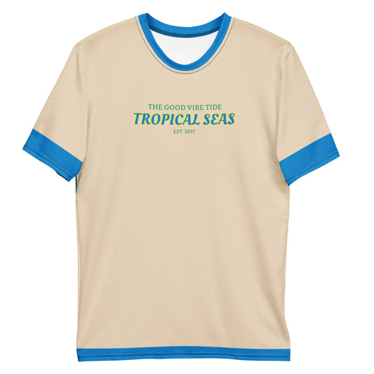 Camiseta de Marinero Amanecer Tropical para Hombre